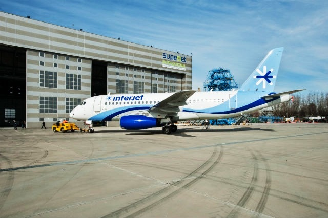 First Sukhoi Superjet 100 almost ready for Interjet